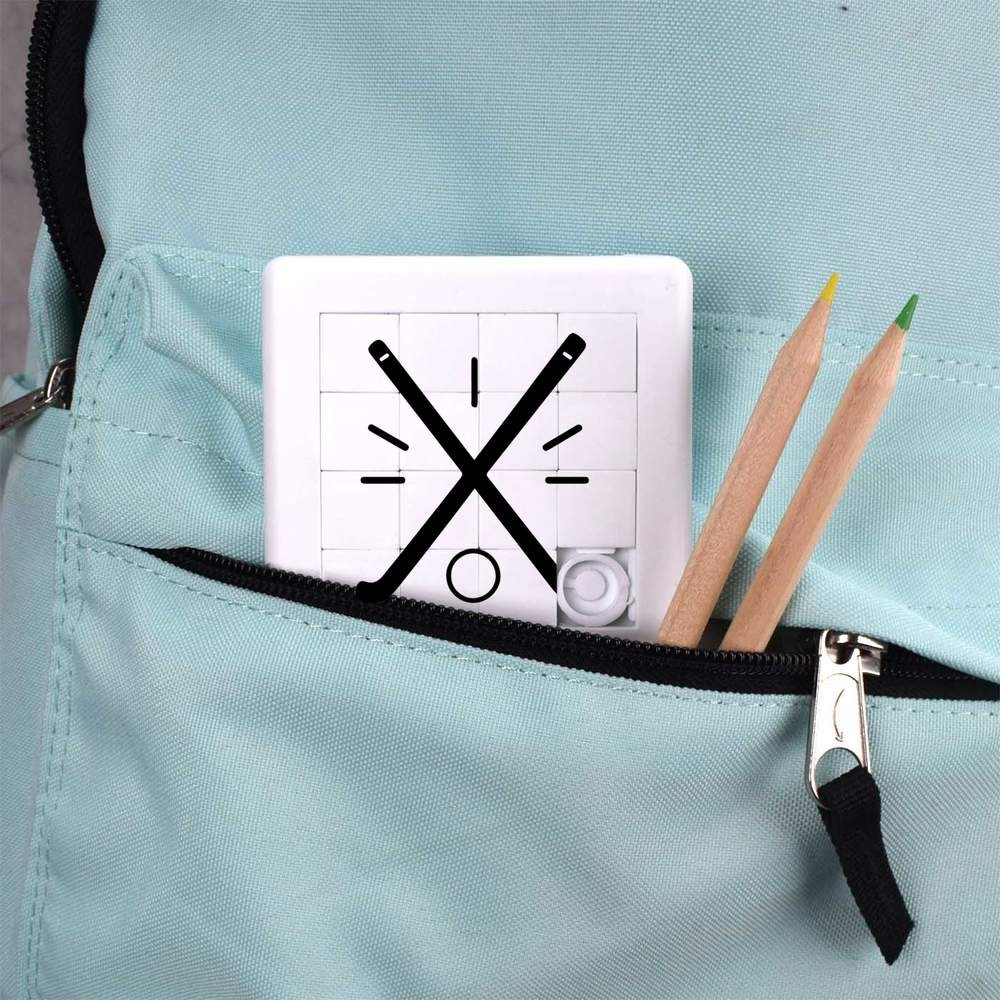 'Hockey Sticks & Puck' Sliding Puzzle (PZ00038701)