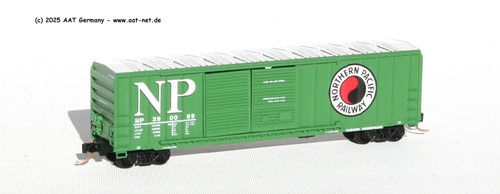 MTL MicroTrains N 03000210 - 50´ DD Boxcar NP #390099; aga NEW, ohne OVP | Zustand: Gebraucht