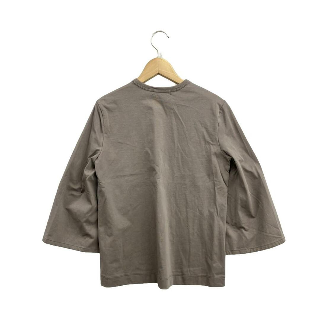 「CINOH」 半袖シャツ 38 ブラック レディース CINOH シャツ ブラウス 「CINOH/チノ」別注 ACETATE SATIN HALF