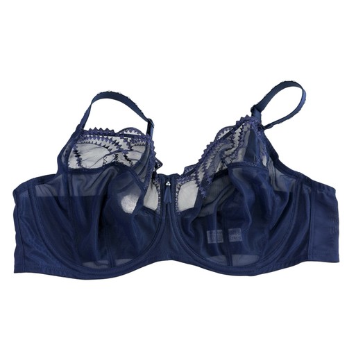 Wacoal Evocative Edge Underwire Sheer Bra 85530 Medieval Blue Women’s Size 42DD - Picture 3 of 15