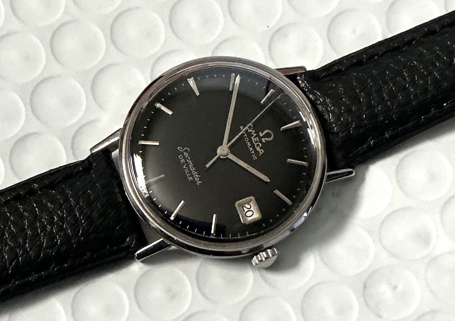 Rare Omega Seamaster Deville Automatic Stainless … - image 2