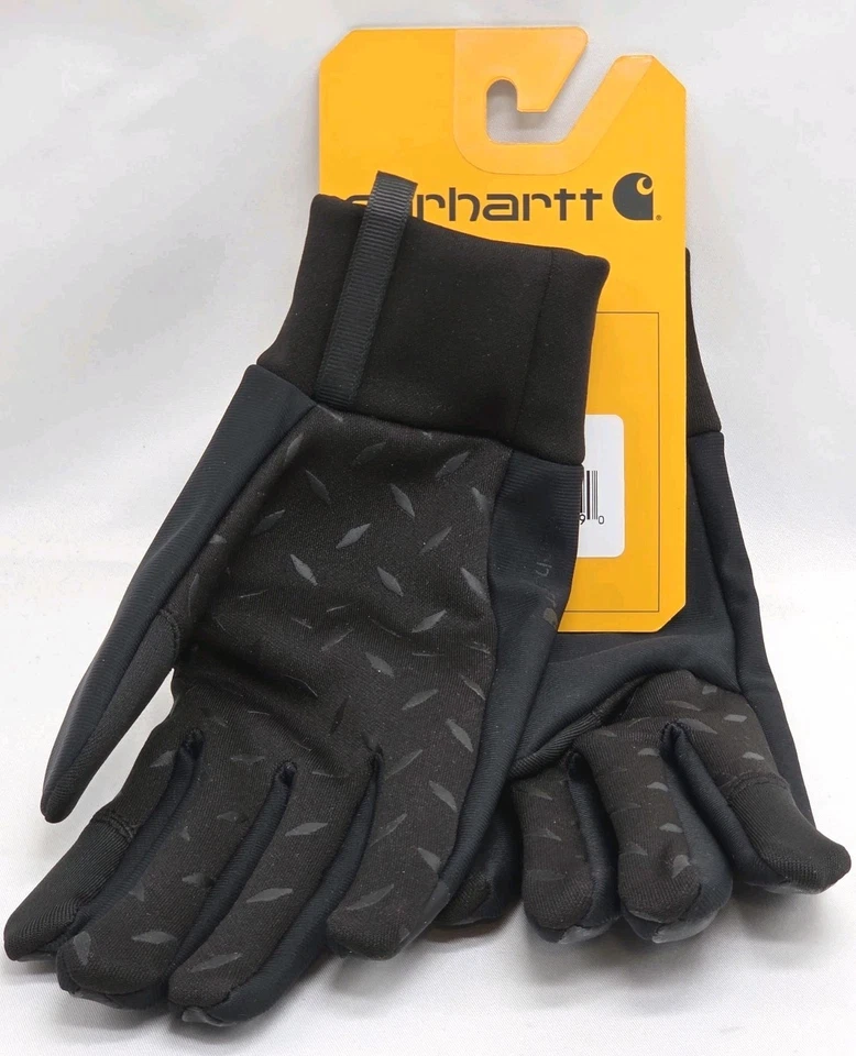 Guantes de puño Carhartt Wind Fighter forrados de vellón con pantalla táctil para hombre - medianos nuevos con etiquetas Foto 2 de 4