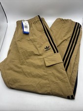 Adidas 3S Cargo Pant Men's Size L Khaki Black Cargo Pants JY1392 New with Tags