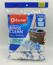 O Cedar Easywring Rinse Clean Mop Head Replacement Microfiber Refill Deep Clean