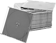 25x 5,2mm Twopiecebox CDTS Box 2-teilig montiert anthrazit für 1x CD/DVD/BD NEU