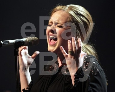 Adele ''Singer Live'' 10x8 Photo