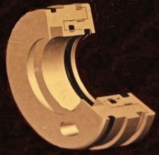 Inpro Seal CNC 2 Part Bearing Isolator 2.756" Bore 1.969" Shaft 1698-H1-08484-5