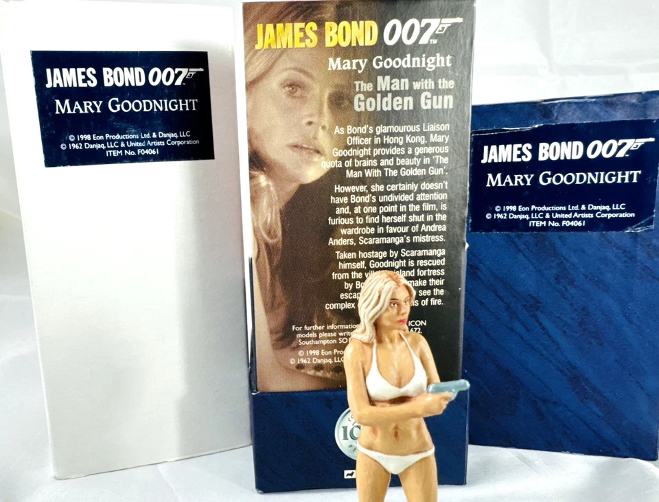 JAMES BOND CORGI ICON MARY GOODNIGHT 1ª EDICIÓN 007 Foto 3 de 4