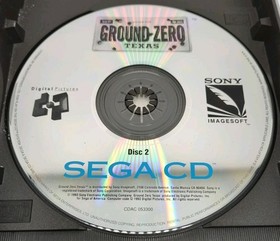 Ground Zero Texas (Sega CD, 1993) *CIB w/ Reg Card + Case Protector* VGC* Tested