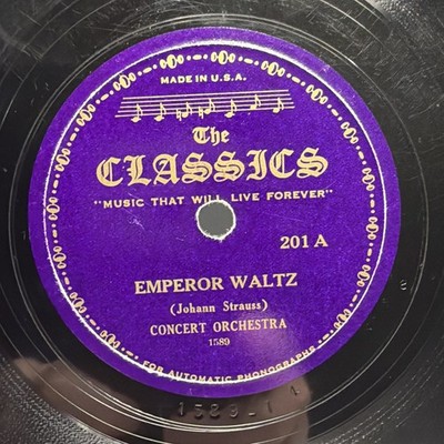 Concert Orchestra   Emperor Waltz / The Blue Danube