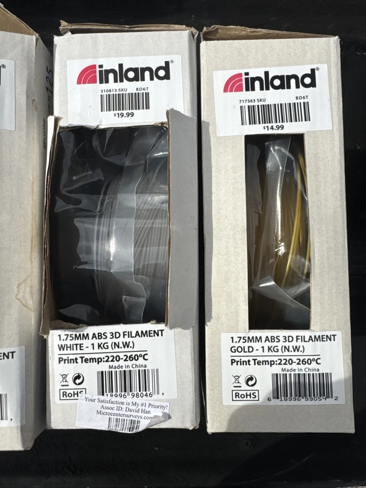 Filamento de impresora 3D PLA interior de 1,75 mm Foto 4 de 4