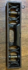 Vintage J.Rabone & Son Machinists Spirit Level - Cast Iron and Brass..9 INCHES