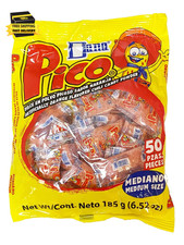 Pico Mediano, the Original Orange Flavor Hot Candy Powder, 50-Count                