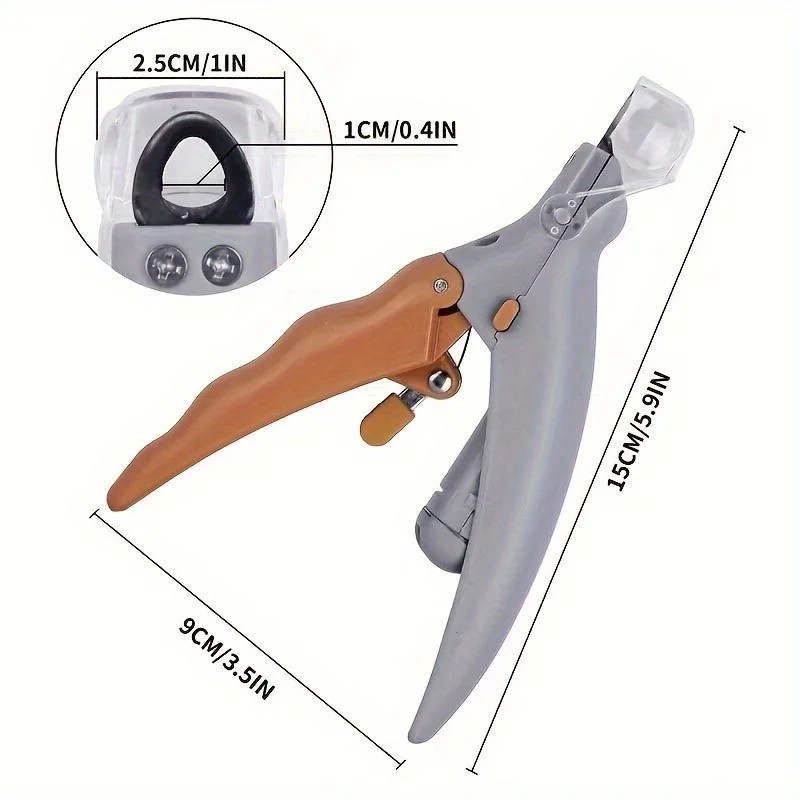 Pet Nail Scissors Dog Nail Cutter Cat Nail Clippers and Trimmers with Led Lights