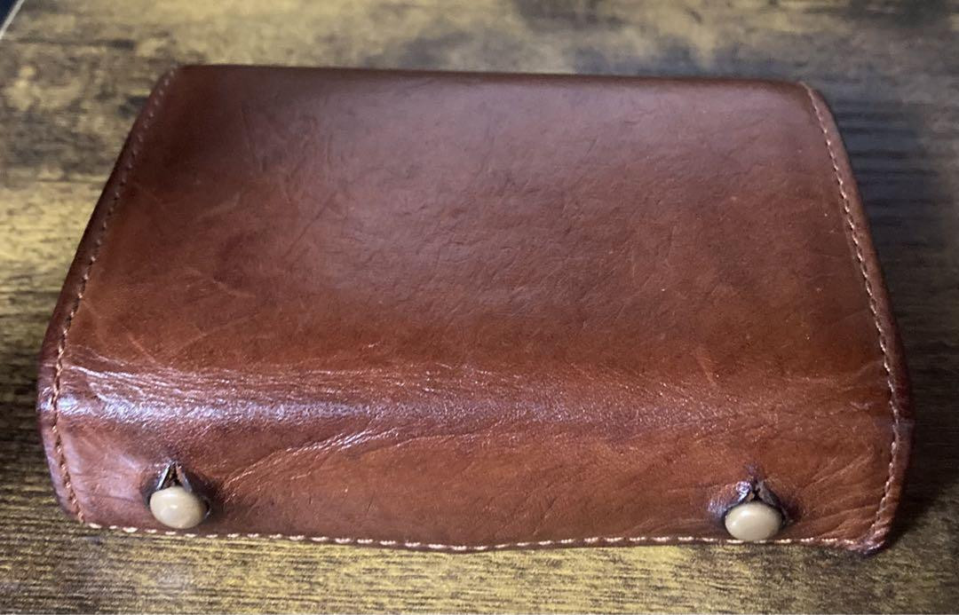 New M Mpyu Millefoglie II P25 Cognac Leather Bag Used New M Mpyu Millefoglie II P25 Cognac Leather Bag Used