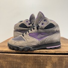 VTG 90s Nike Caldera ACG Hiking Boots Suede Leather Purple Women s 6.5 US 1993