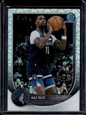 2025-26 Bowman #BCV-104 Naz Reid Chrome Mojo Refractor