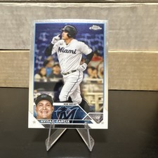 Topps Chrome 2023 Avisail Garcia #35 Miami Marlins MLB Base Set Baseball Card