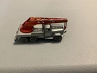 matchbox LESNEY - CRANE TRUCK MAGIRUS DEUTZ-N°30 With Grey Tyres ,usually Black