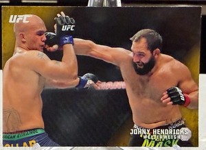 Topps UFC Knockout 2015 Johny “Big Rigg” Hendricks GOLD 65/99
