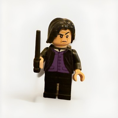 Professor Severus Snape 75953 75956 Purple Shirt LEGO Harry Potter Minifigure 
