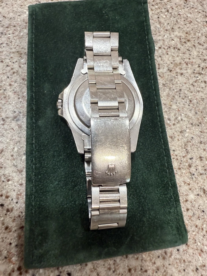 Браслет Rolex PEPSI GMT-Master 1675 Silver Oyster с синим и красным ободком - Изображение 4 из 4