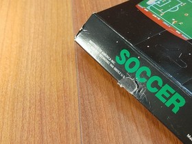 Nr MINTY BOX CIB Soccer MATTE STICKER complete in nes lot VERY RARE 1st Print