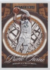 2020-21 Panini NBA Hoops Prime Twine Donovan Mitchell #21 0ak2