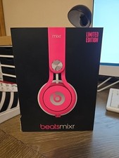 Beats by Dr. Dre Mixr On-Ear Headphones - Pink Color, Used, Tested Rare   