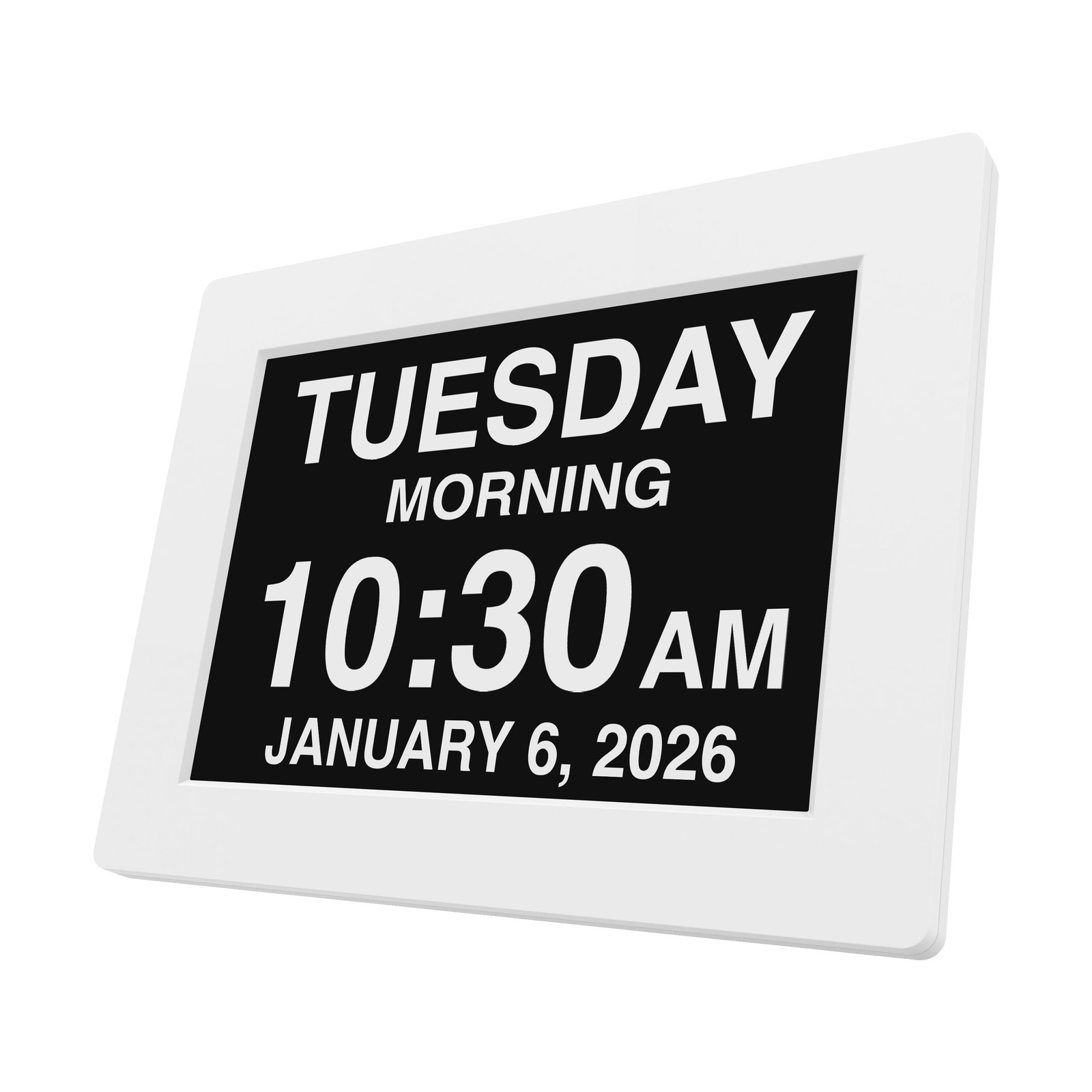 American Lifetime New 2026 Dementia Clock Large Digital Cloc