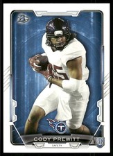 2015 Bowman Cody Prewitt Rookie #39 Tennessee Titans