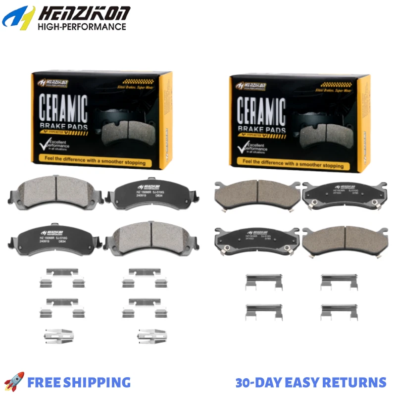 Pastillas De Freno Delanteras Cerámicas Para Chevy Tahoe, Silverado, Suburban, Sierra 1500 – Detroit Axle