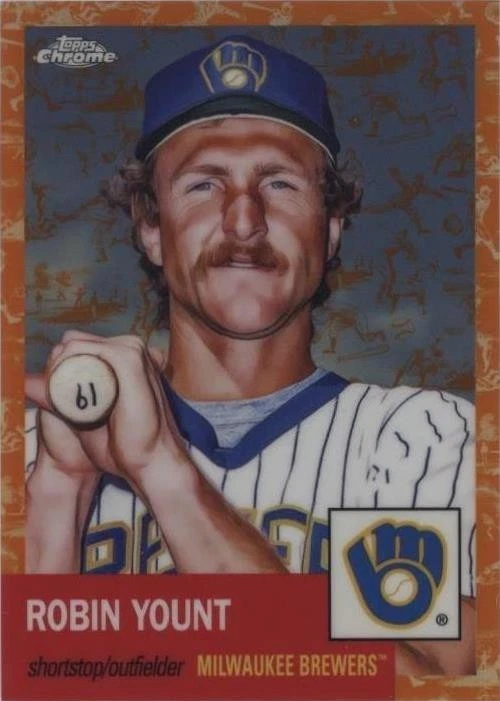 Platinum Toile White & Orange Refractor