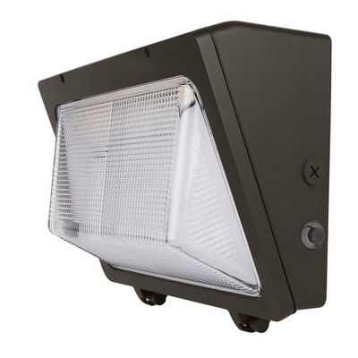LED Wall Pack Light with Photocell 63W 90W 125W 3CCT Glass Lens Outdoor Lighting
