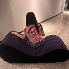 Portable Inflatable Sex Sofa BDSM Chair Bed Furniture Pillow Chaise For Women