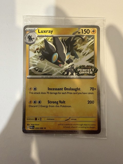 Luxray [Stamped] #28 (Perfect Order)