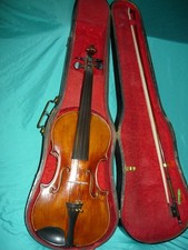 old vintage antique early 1900's Mathias Albanus 4/4 violin
