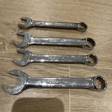 Snap-on 4 Piece Stubby Wrench Set Oex220 Oex240 Oex200 Oex180b