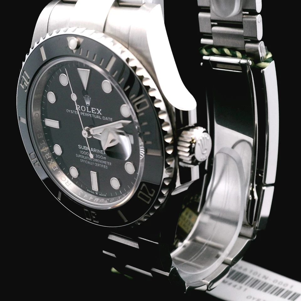 Rolex Submariner 41 mm esfera negra bisel de cerámica 126610LN - Caja - Nuevo Foto 3 de 4