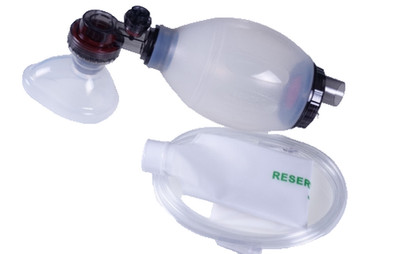 Silicone Ambu Bag Adult / Manual Resuscitator Bag Valve Mask (BVM)
