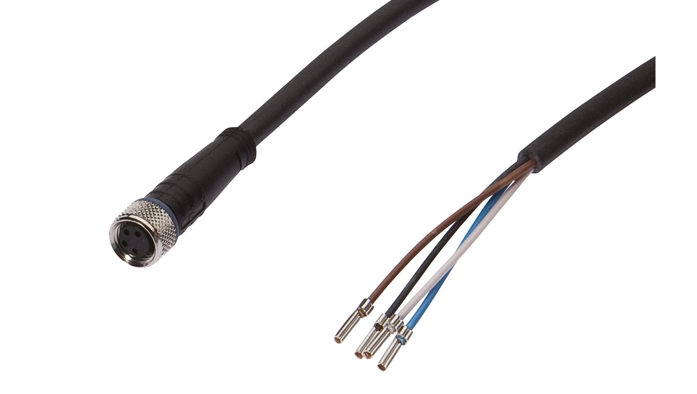 Cable Connector M12 Female Straight 4-PIN Second VKAE0375