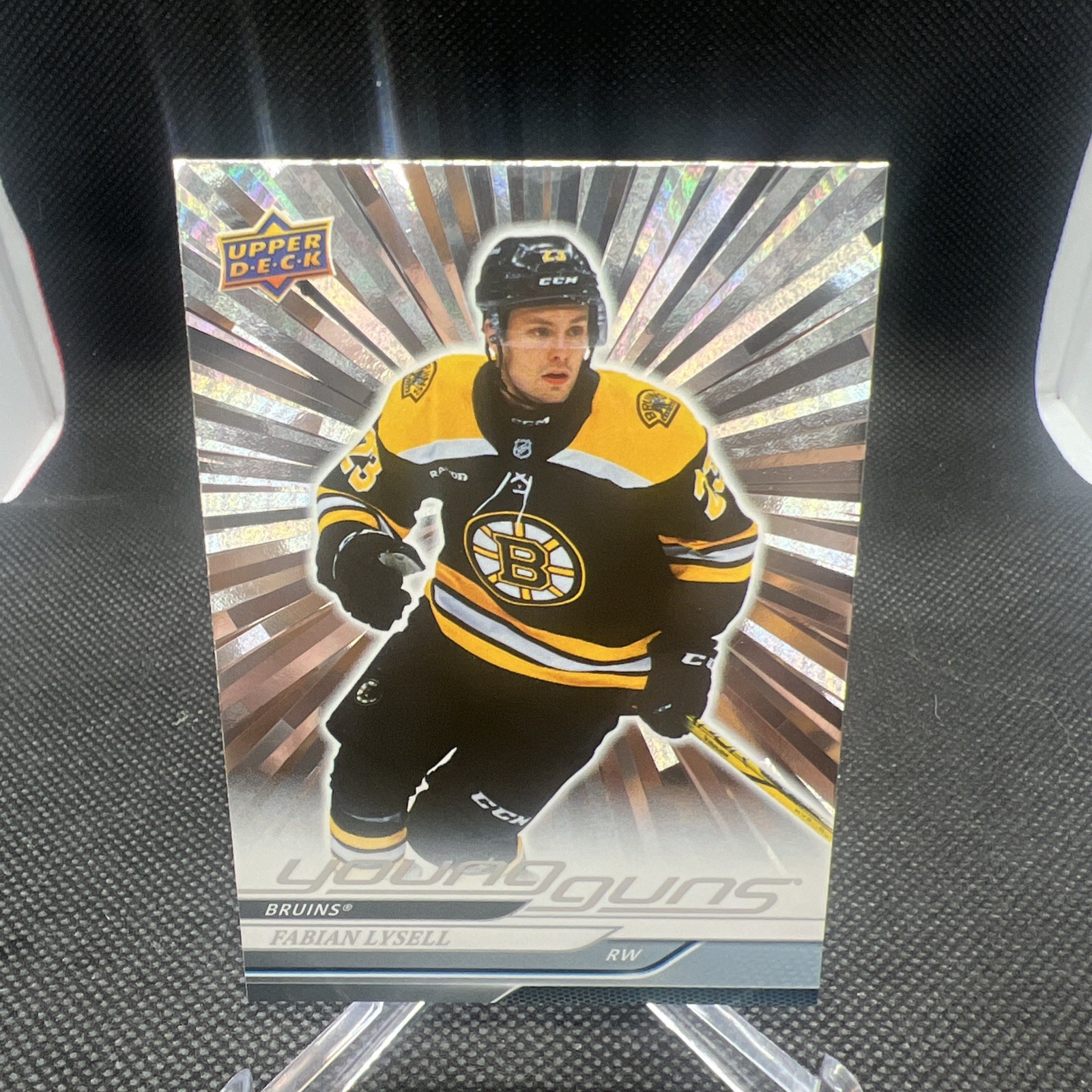 2024 Upper Deck Extended Series Young Guns Outburst Fabian Lysell #721 Rookie RC