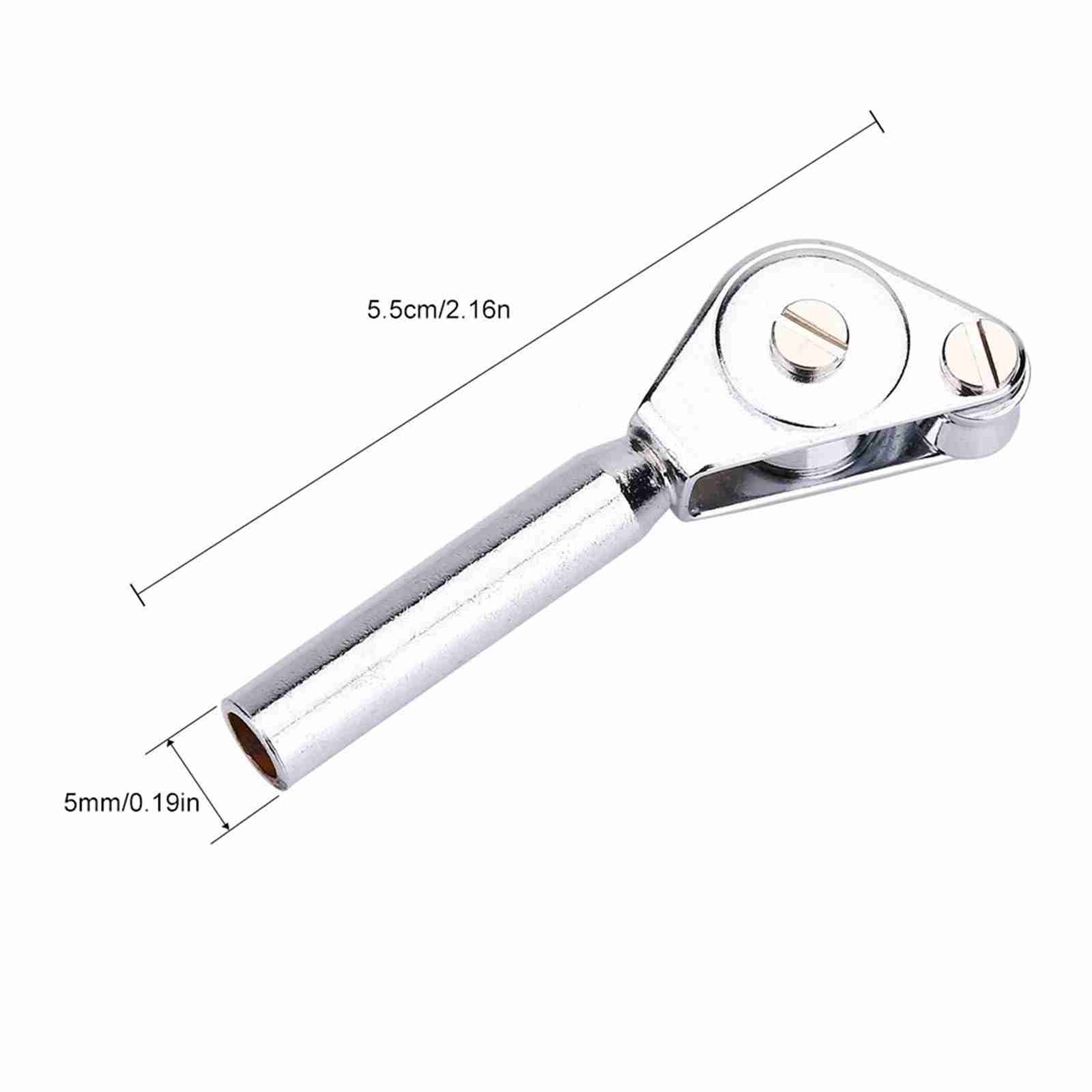 Stainless Steel Roller Rod Tip Guide Durable Trolling Accessory For Fishing