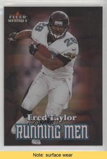 2000 Fleer Mystique Running Men Fred Taylor #5RM READ 0a3