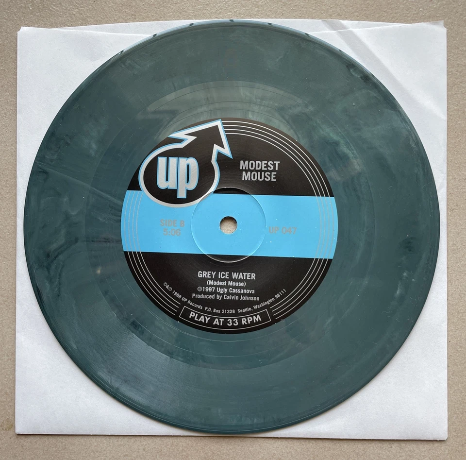 MODEST MOUSE Other's Peoples Lives Vinyl 7" 33 RPM Nr Mt Sea Foam Green Marbled - Image 3 of 4