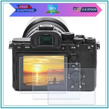 3Pcs Screen Protector for Sony Alpha a7II A7III A7R IV A7SII A7SIII Tempered...