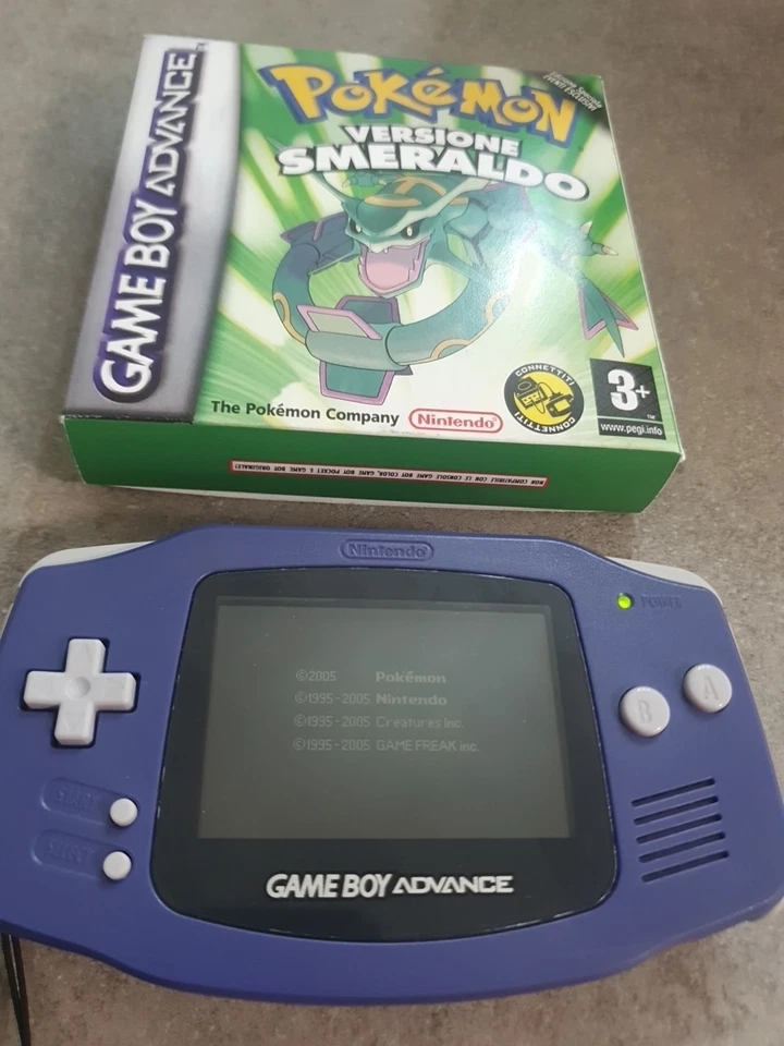 POKÉMON SMERALDO - ORIGINALE  ITALIANO-NO ADESIVO-NO BOX SOLO DIMOSTRATIVO! - Immagine 4 di 4