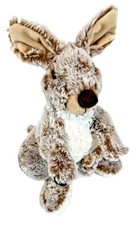 Fiesta Toys Kangaroo Plush Mother Baby Joey Stuffed Animal 14" Brown Tan A41699