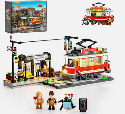 Lumibricks Heritage Tram and Station - New in Box (NIB)
