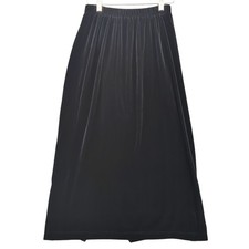 VTG Notations Skirt Medium Black Velvet Maxi Whimsigoth 90s Witchy Holiday Party